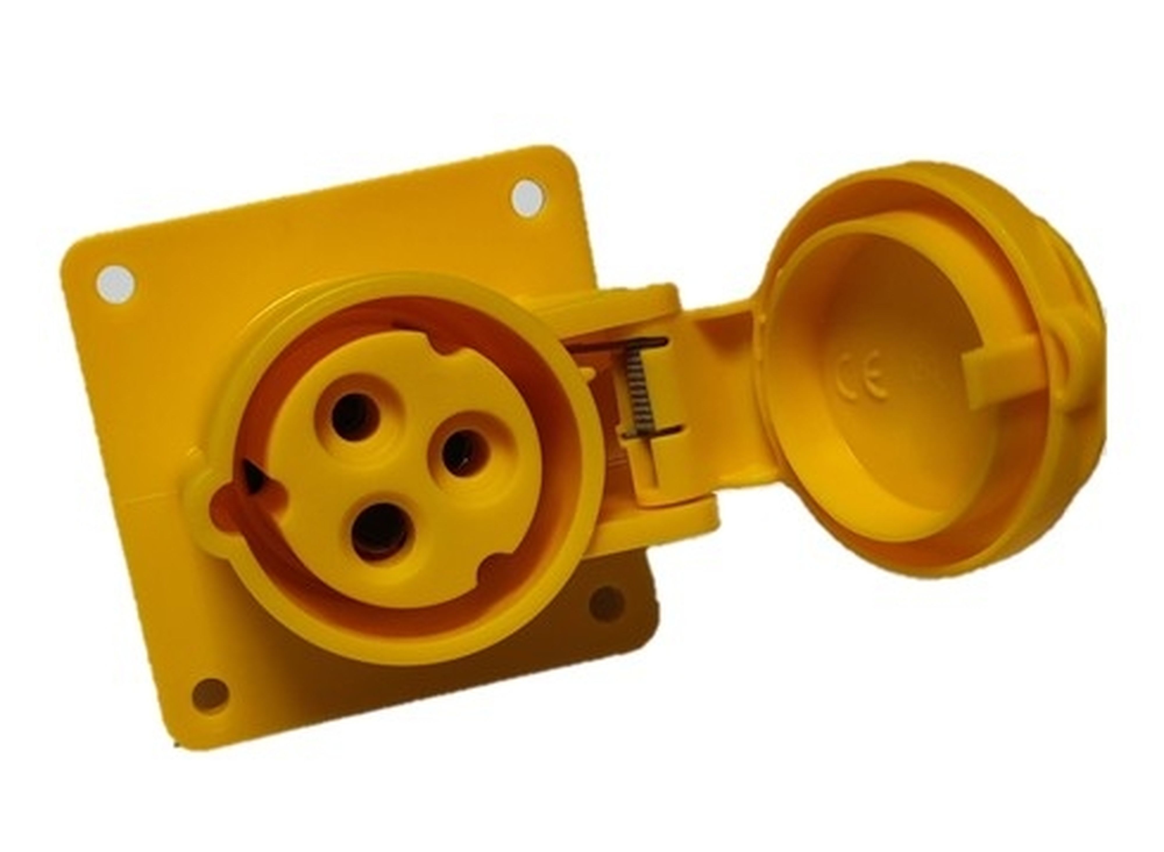 CEBA - Clapet femelle 110V  - 2P+T - 16A - brochage européen type CEE P17