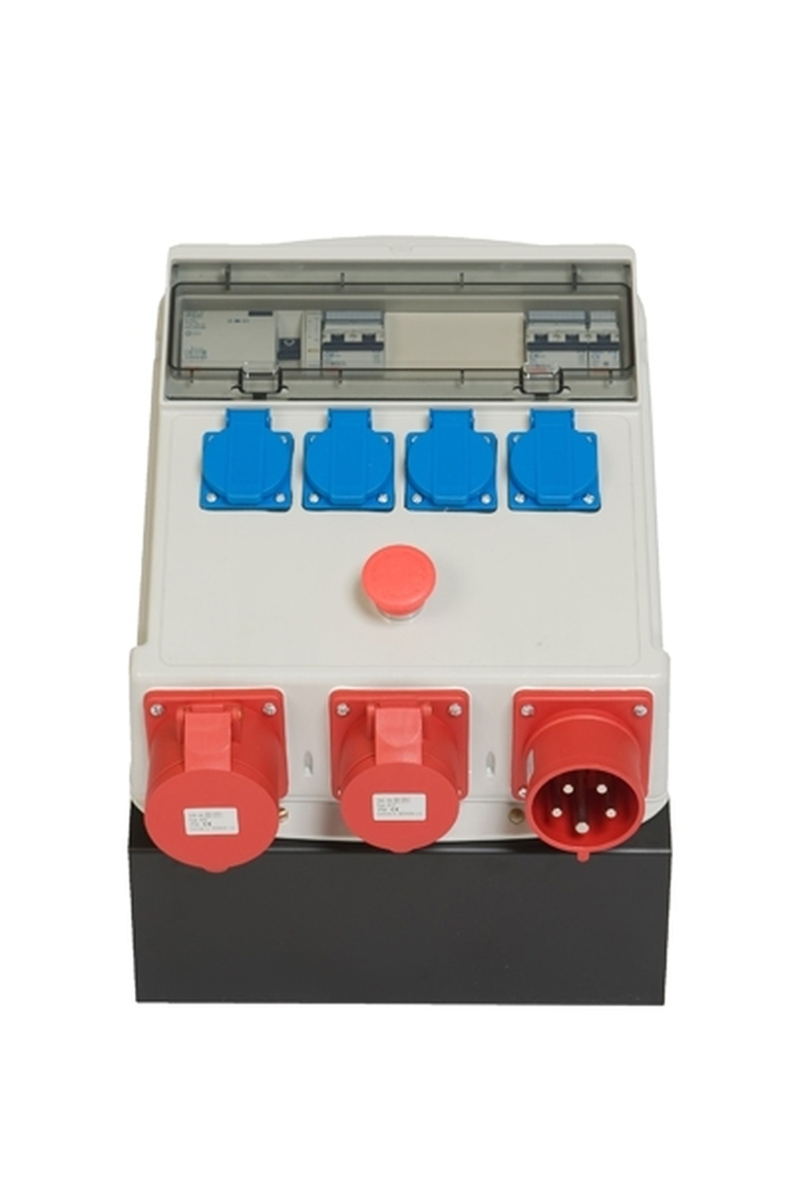 CEBA - Coffret de chantier 250V 415V - avec arrêt d'urgence - sans rallonge