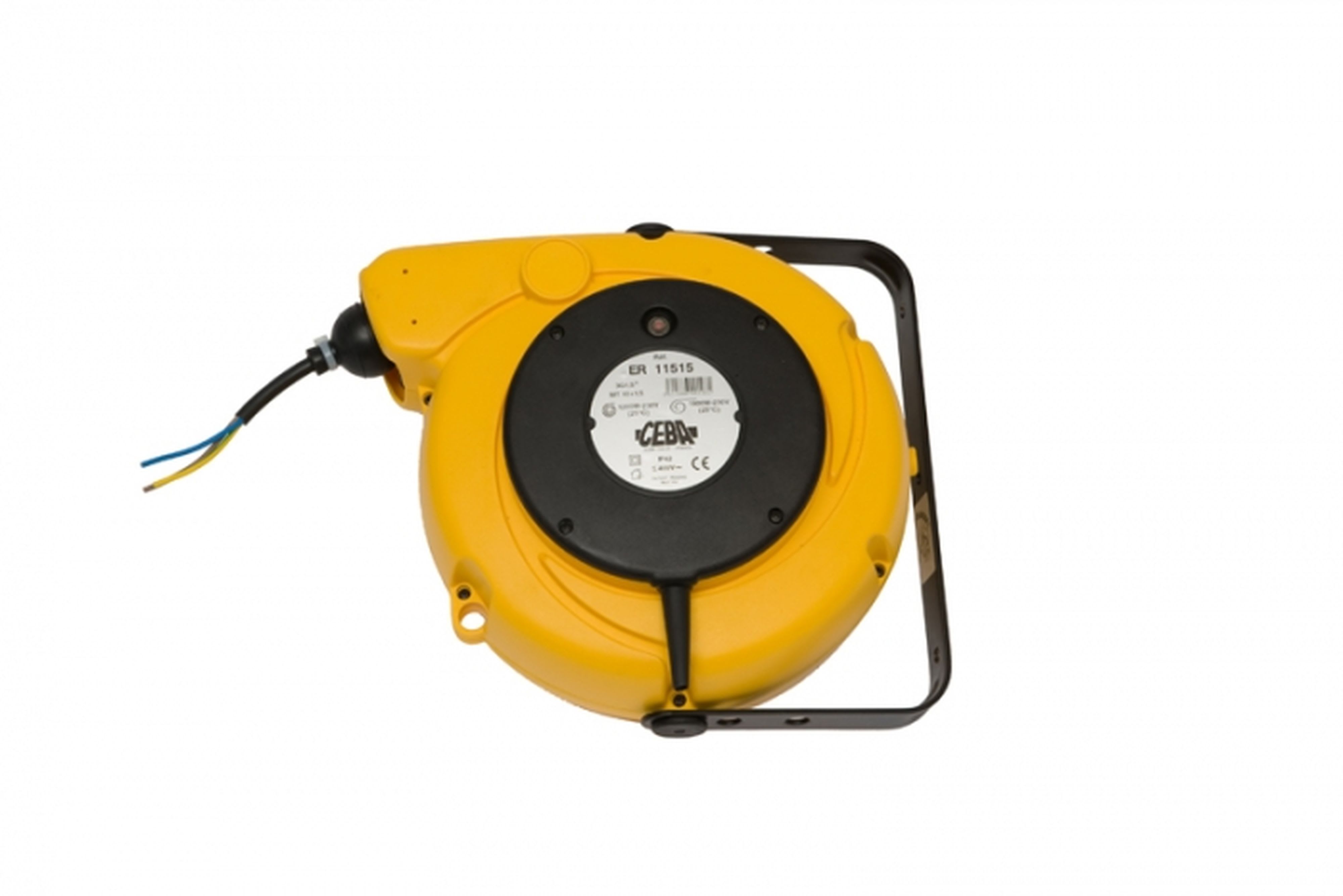 CEBA - Enrouleur à rappel automatique 14m + 1,5m de câble H05VVF 2x1