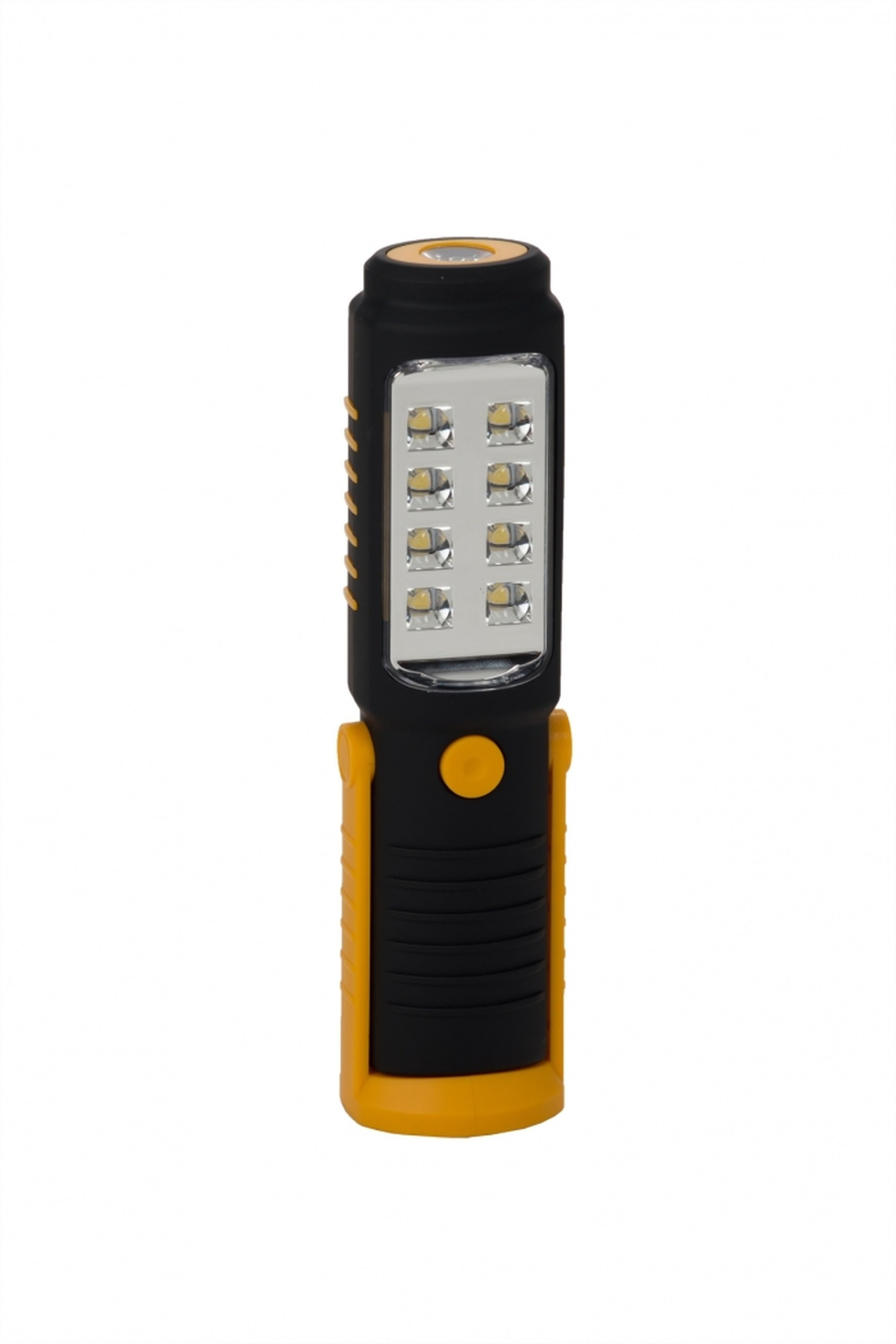 CEBA - Lampe torche LED - 200 lumen en front 8 LED - 100 lumen en torche - à piles