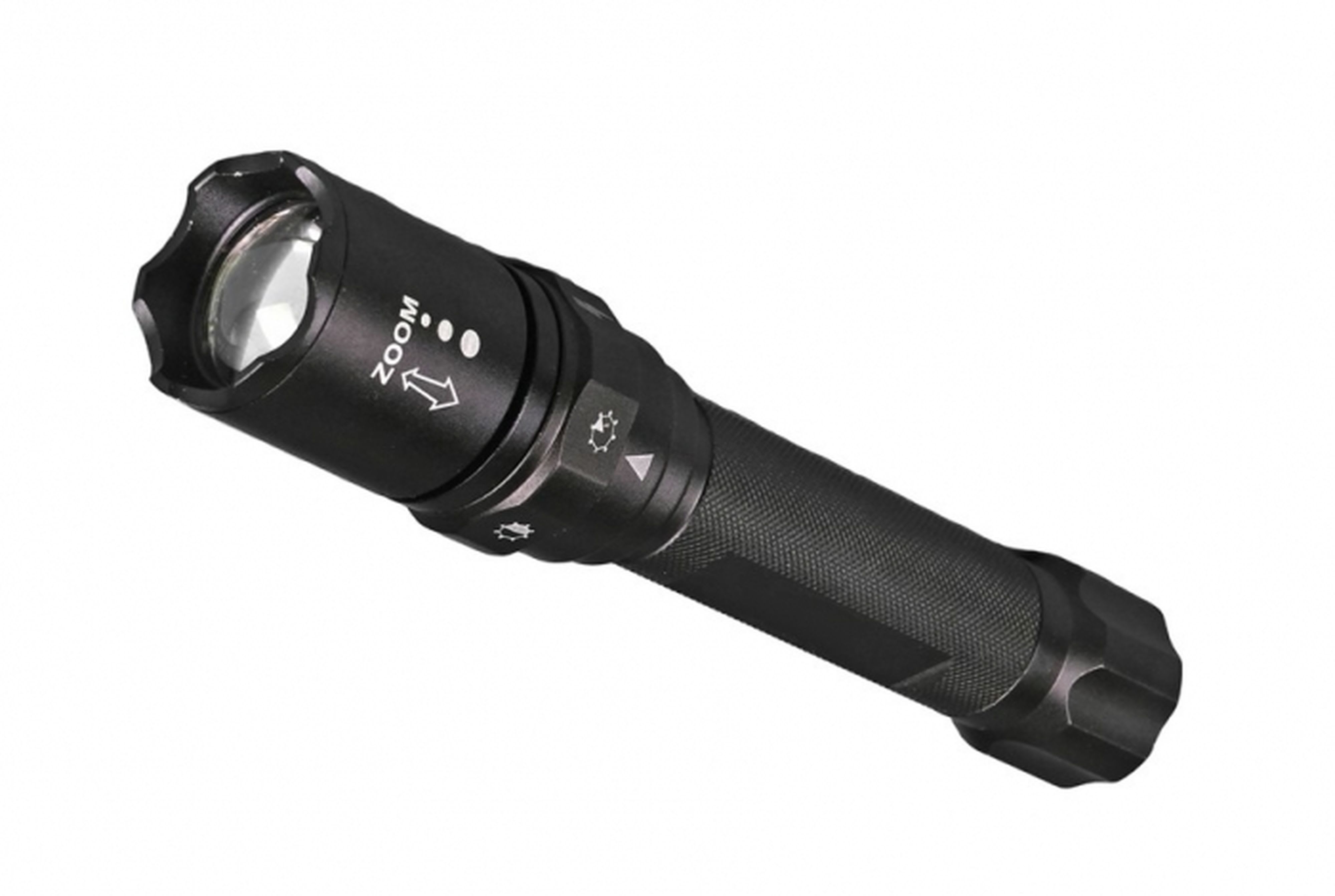 CEBA - Lampe torche LED rechargeable 10W avec focus -faisceau jusqu' à env. 300m