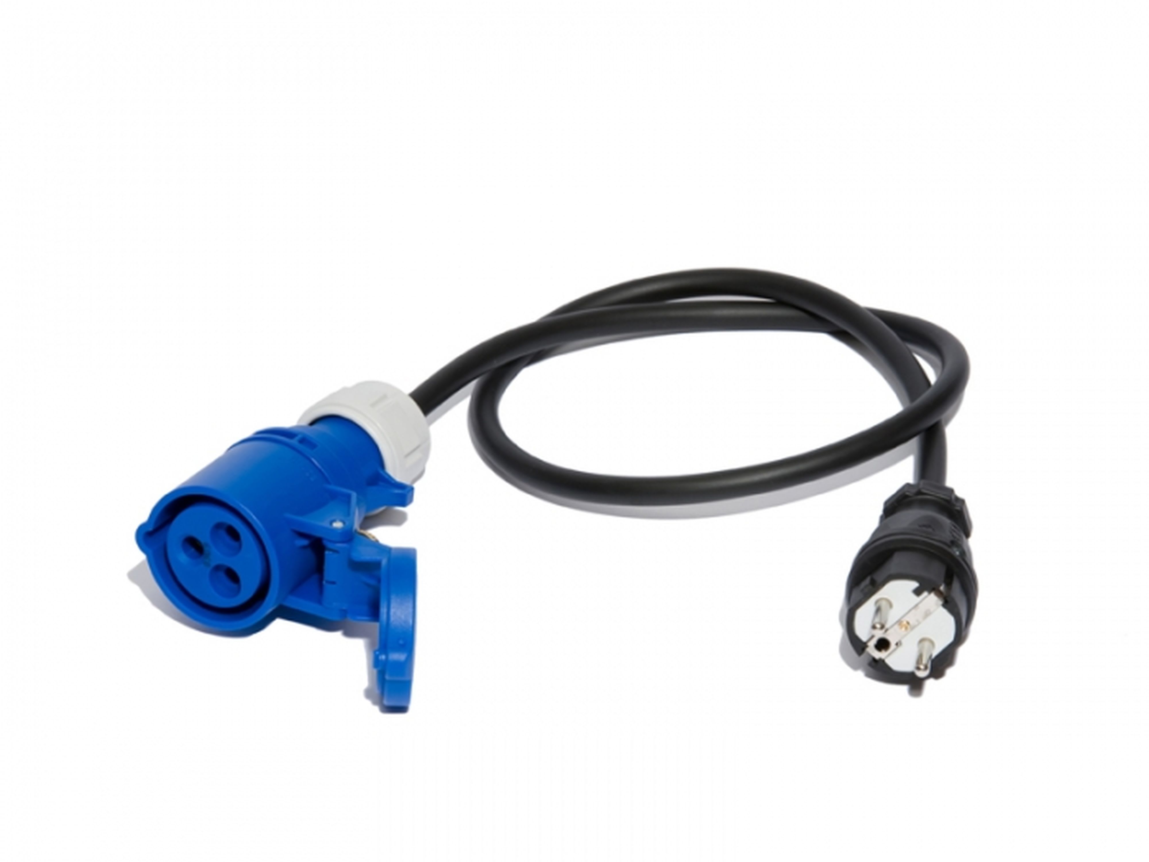 CEBA - Adaptateur P17 pour branchement standard français - femelle P17 - Fiche NF 16A