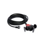CEBA - Prolongateur PRO 3 soties à clapet caoutchouc 16A 250V - 10m H07RNF 3G1,5