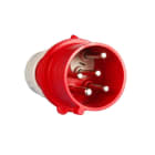 CEBA - Fiche mâle 415V - 3P+T - 16A - avec inverseur de phase - CEE17 - IP44