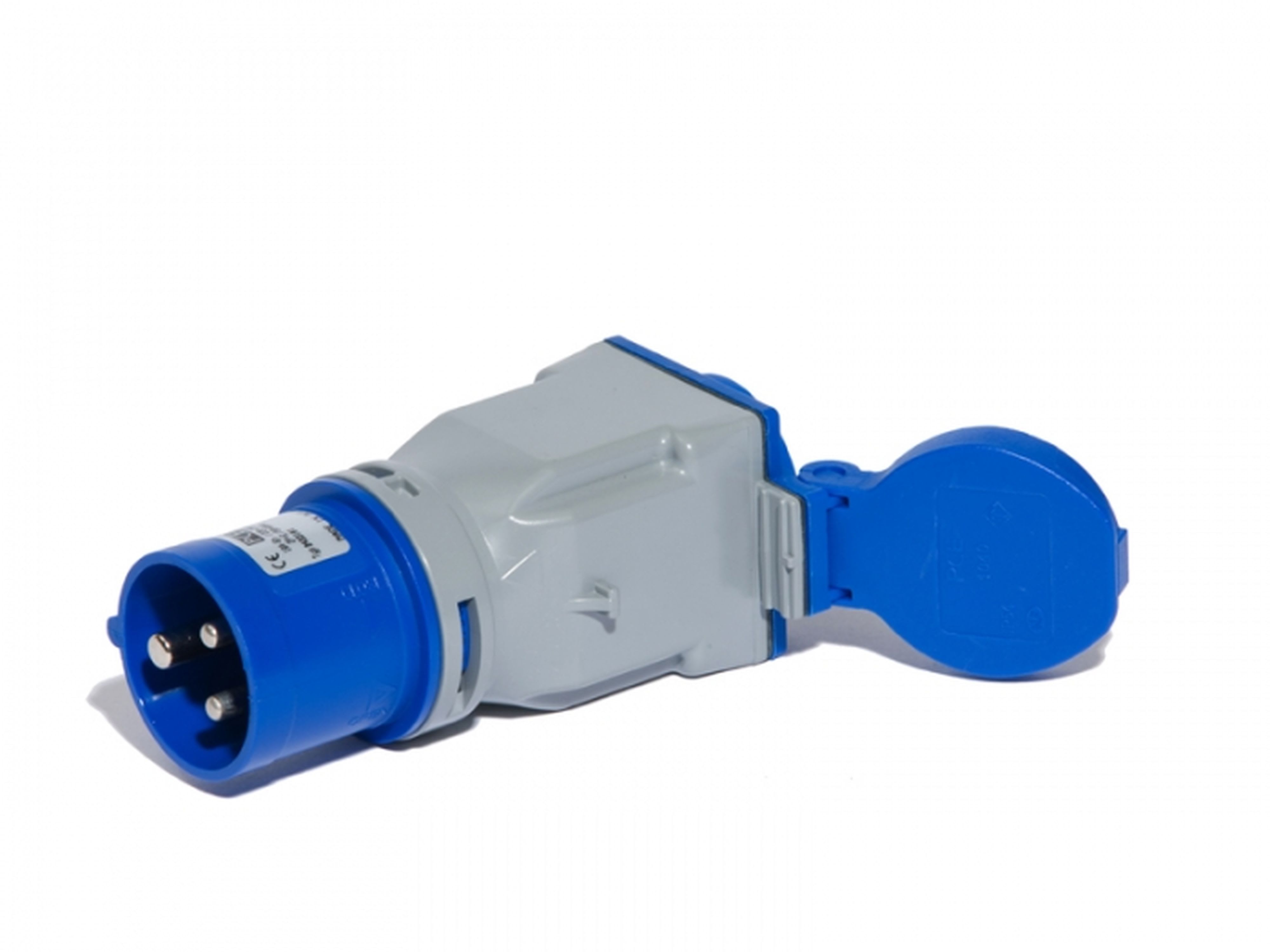 CEBA - Adaptateur fiche P17 pour branchement standard français femelle NF 16A