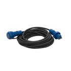 CEBA - Prolongateur PRO noir NF IP66 - 10m de câble HO7RNF 3G2,5 - fiche et prise 16A