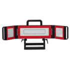 CEBA - Projecteur portable LED 80W multi-positions rouge - 5m de câble H07RNF 3G1,5