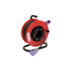 CEBA - Enrouleur électrique type inversé 20m HO7RNF 2X1,5 - fiche et prise 16A 24V P17