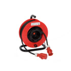 CEBA - Enrouleur électrique type inversé 25m HO7RNF 4G2,5 - fiche et prise 16A 415V P17
