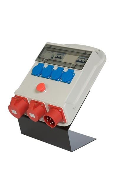 CEBA - Coffret de chantier 250V 415V - avec arrêt d'urgence - 2m H07RNF 5G4