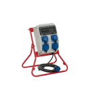 CEBA - Coffret de chantier 4 prises NF IP66 250V - arrêt d'urgence - 2m H07RNF 3G2,5