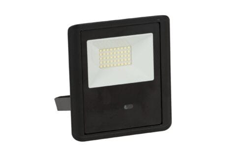 CEBA - Projecteur seul fin à LED 30W avec télécommande - non câblé - 2100 lumen
