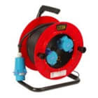 CEBA - Enrouleur avec 2 prises Maréchal DS1 AO13 30A IP55 - 40m de câble HO7RNF 3G2,5