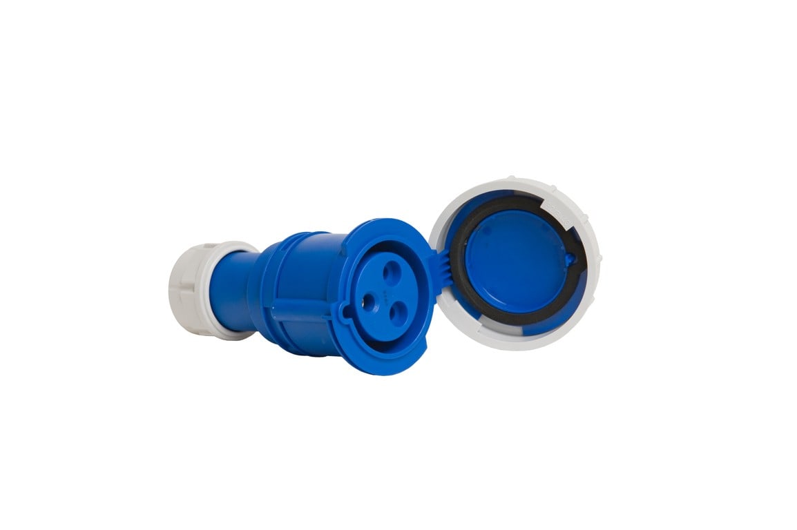 CEBA - Prise mobile 250V - 2P+T - 32A - IP67 - norme CEE 17