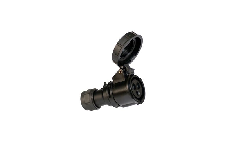 CEBA - Prise mobile noire 415V - 3P+N+T - 125A - norme CEE17