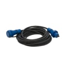 CEBA - Prolongateur PRO noir NF IP66 - 10m de câble HO7RNF 3G2,5 - fiche et prise 16A