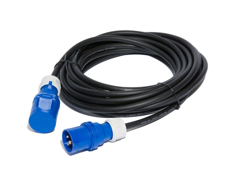 CEBA - Prolongateur PRO Industrie 250V - 10m H07RNF 3G2,5 - fiche et prise 16A 250V P17