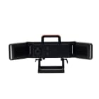 CEBA - Projecteur portable LED 80W multi-positions rouge - 5m de câble H07RNF 3G1,5