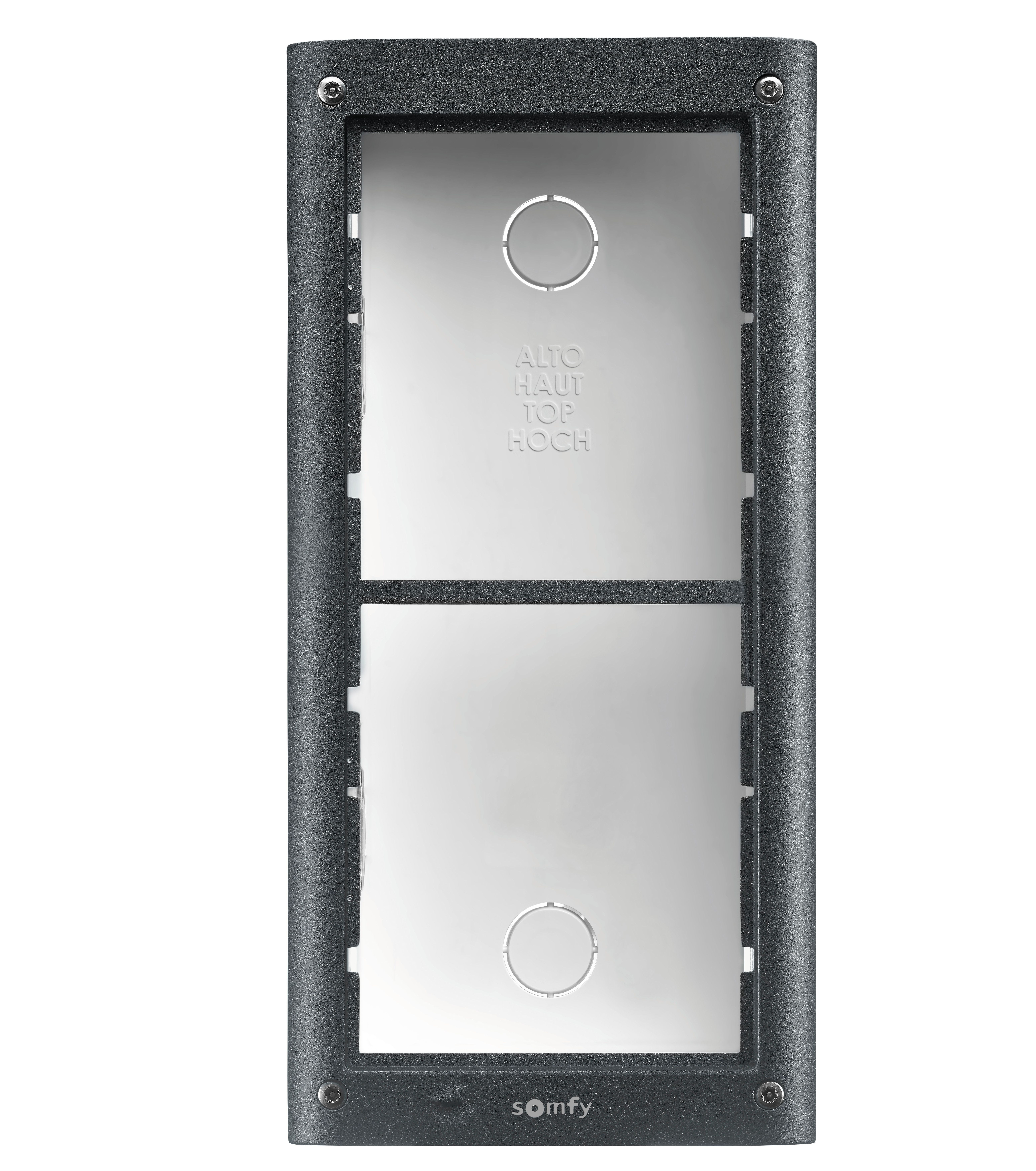 Somfy - Cadre 2 modules encastre pour portier video vsystempro