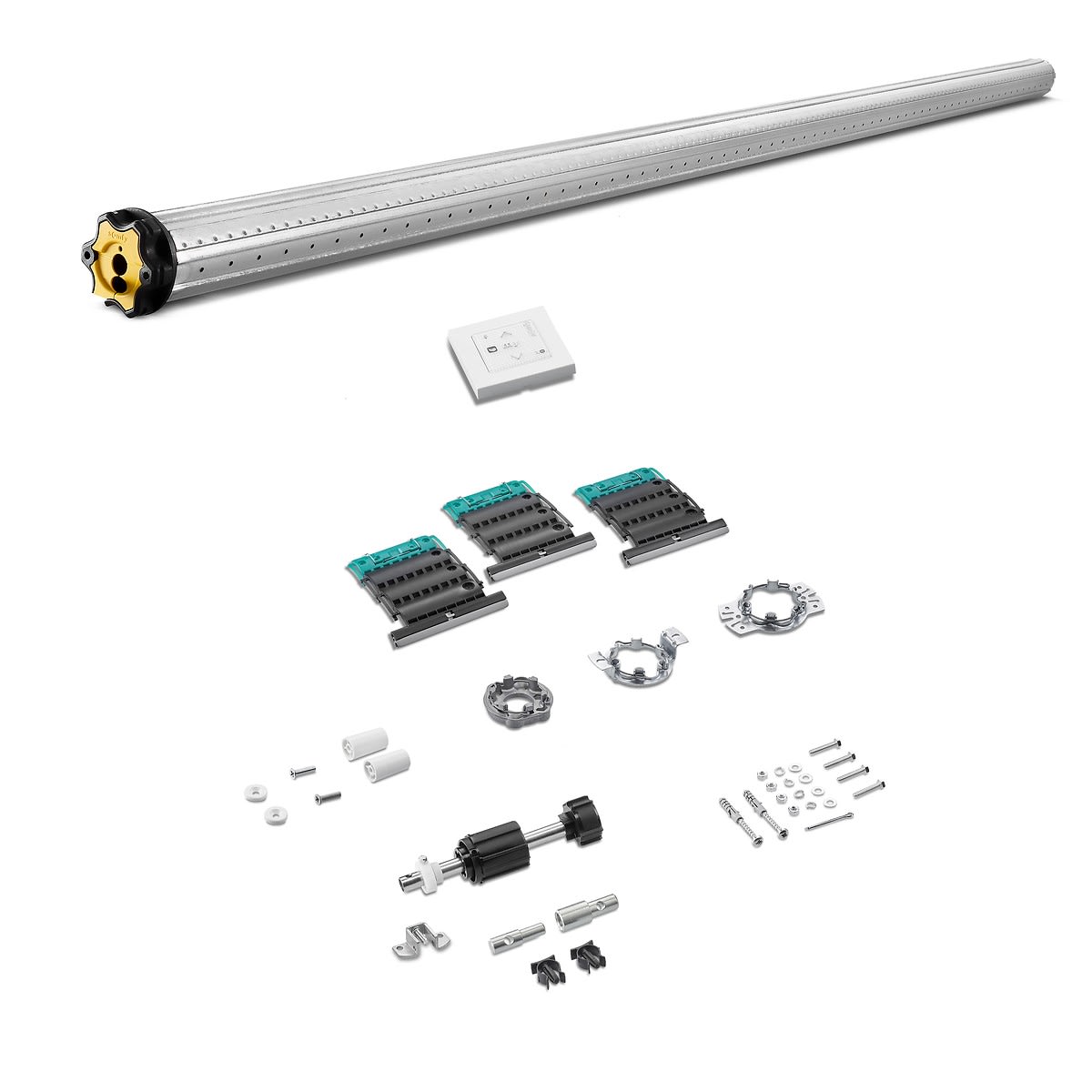 Somfy - Kit universel de motorisation pour moteur volet roulant - radio RS100 io 10/17
