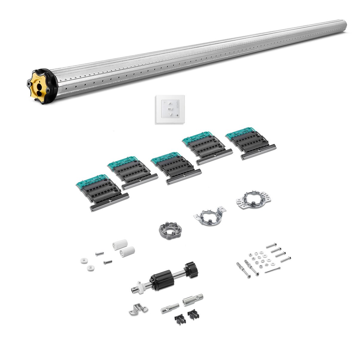Somfy - Kit universel de motorisation pour moteur volet roulant - radio Oximo io 30/17