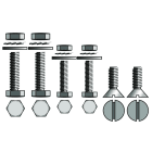 Somfy - Sachet de visserie pour support de moteur universel