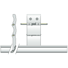 Somfy - Verrou 2 maillons lame 8 mm