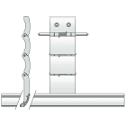 Somfy - Verrou 3 maillons lame 8 mm