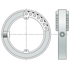 Somfy - Bagues d?adaptation pour verrous ZF64 x2 unités