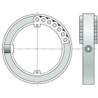Somfy - Bagues d'adaptation verrous - zf 64 x2