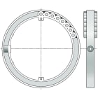 Somfy - Bague d?adaptation pour verrous ZF80 x2 unités