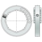 Somfy - Bague d'adaptation verrous - octo 70 x2