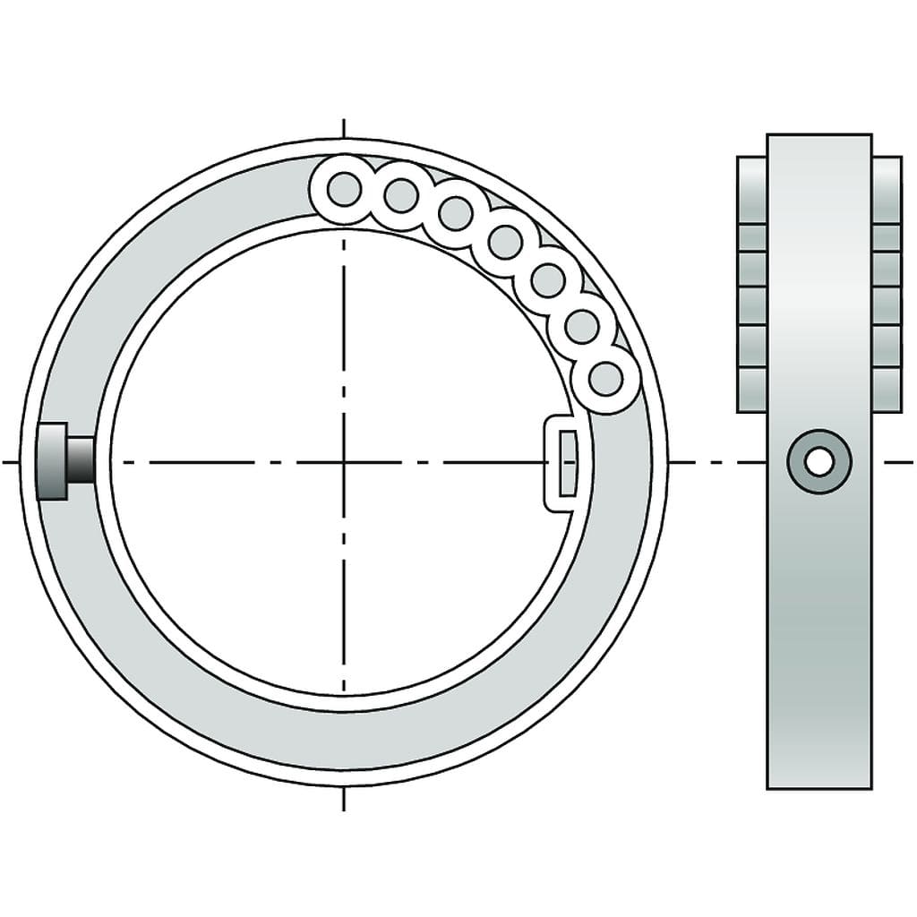 Somfy - Bague d'adaptation verrous -f2000 x2
