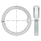 Somfy - Bague d'adaptation verrous -f5039 x2