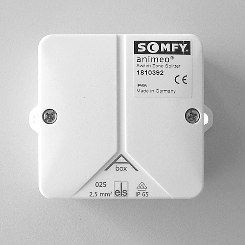 Somfy - Animeo® switch zone splitter pour commande de sous-groupe