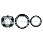 Somfy - Kit (1 roue + 2 couronnes) d50 zf 80 x1