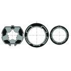 Somfy - Kit roue et deux couronnes diamètre 50 ZF80 x1