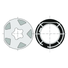 Somfy - Kit (1 roue+1 couronne) d60 mischler x1