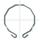 Somfy - Anneau d'arrêt déporté