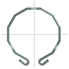 Somfy - Anneau d'arrêt déporté