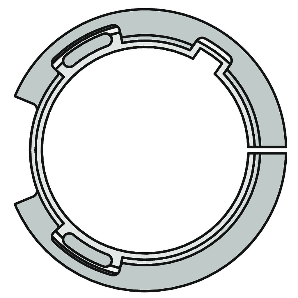 Somfy - Couronne ls 40 pour tube soliso diamètre 44,5