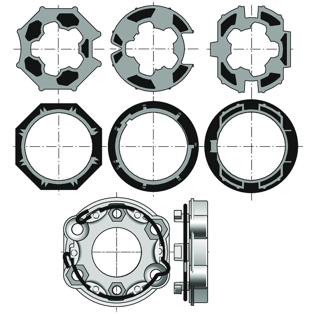 Somfy - Kit accessoires coffre tradi menuisé