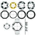 Somfy - Kit accessoires pour coffre de volet roulant rénovation