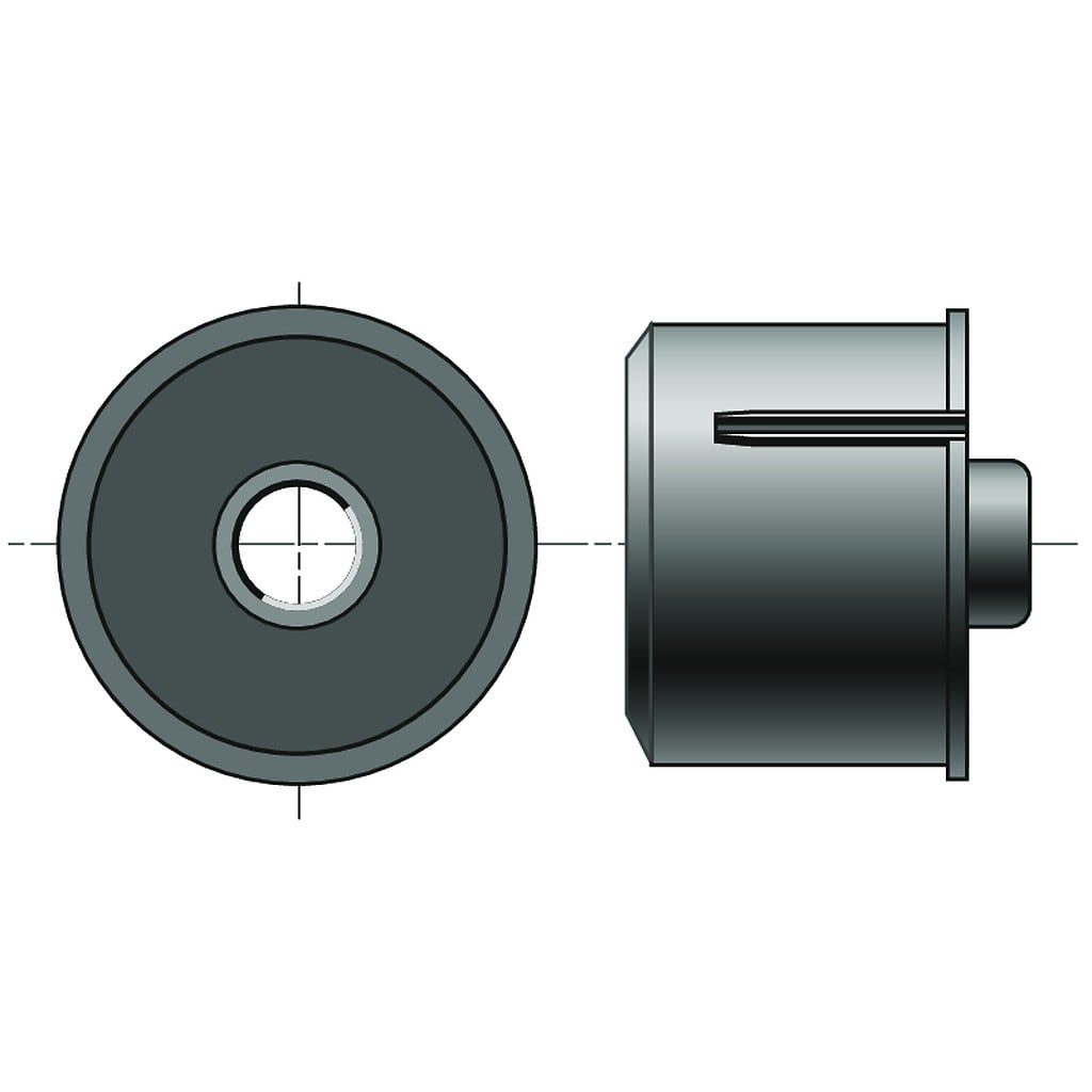 Somfy - Embout court pour tube diamètre 50 mm volet