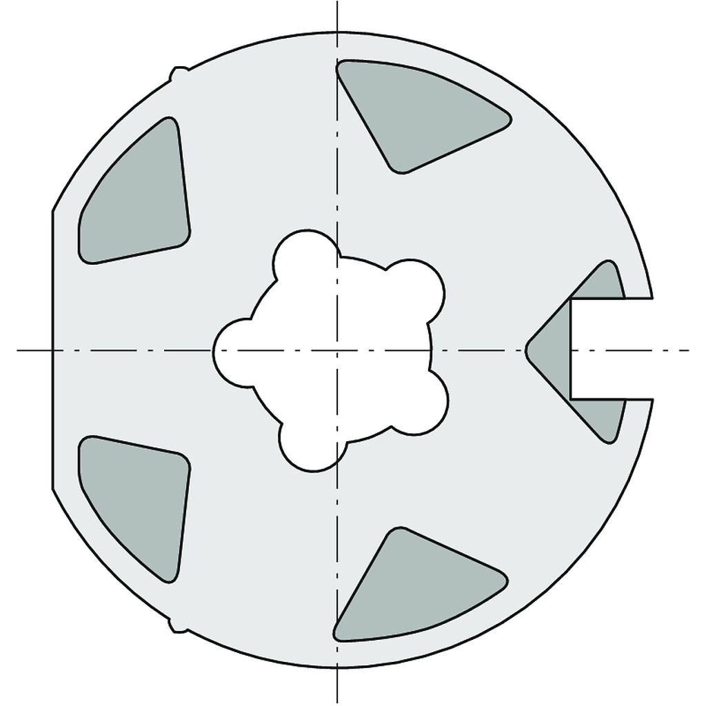Somfy - Roue LT60 - tube stobag d100
