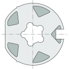 Somfy - Roue LT60 - tube stobag d100