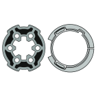 Somfy - Roue couronne ls 40 pour tube soliso diamètre 44,5