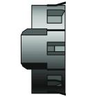 Somfy - Roue courte d50 tube zf 54 / octo 60