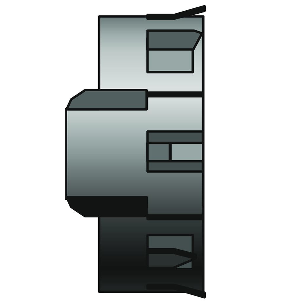 Somfy - Roue courte d50 tube zf 54 / octo 60