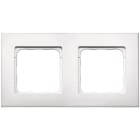 Somfy - Double-cadre Smoove® blanc laqué